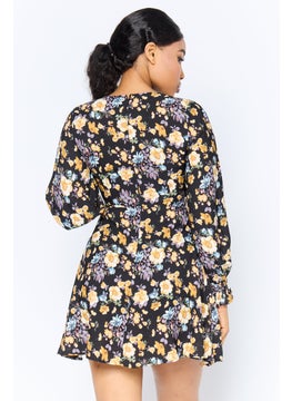 In the style Women Floral Mini Dress, Multicolor  - Image 2