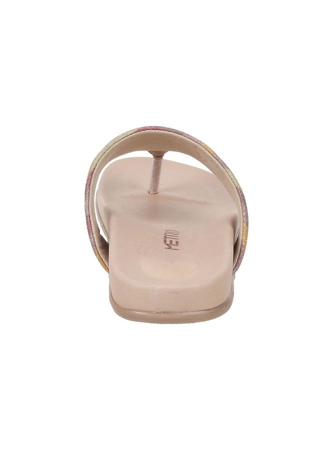 مترو حذاء Metro Women Antic Gold Flat Fashion Slip-on مقاس المملكة المتحدة/8 الاتحاد الأوروبي/41 - Image 4