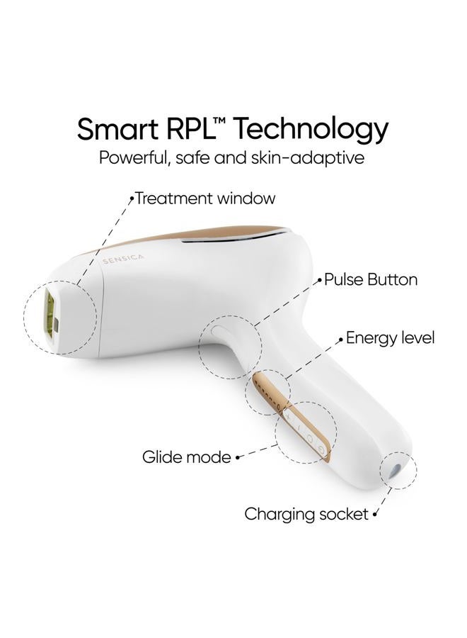 Sensica Sensilight PRO IPL Hair Removal Device – Powerful Cordless at-Home Hair Remover for Women & Men, 6 Energy Levels, 2 Treatment Windows, Patented RPL™ Advanced Technology, Full Body & Face - Image 3