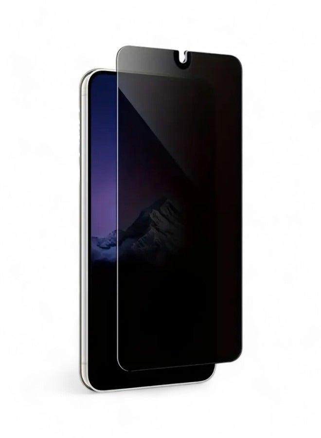 اس-توب واقي شاشة للخصوصية لـ سامسونج جالاكسي Galaxy S24) S24)، واقي من الزجاج المقسى بدرجة صلابة 9، مضاد للخدش و مضاد للتجسس (لقافة) و بوضوح عالي HD جودة عالية وحماية من الدرجة العسكرية من S-TOP - Image 1