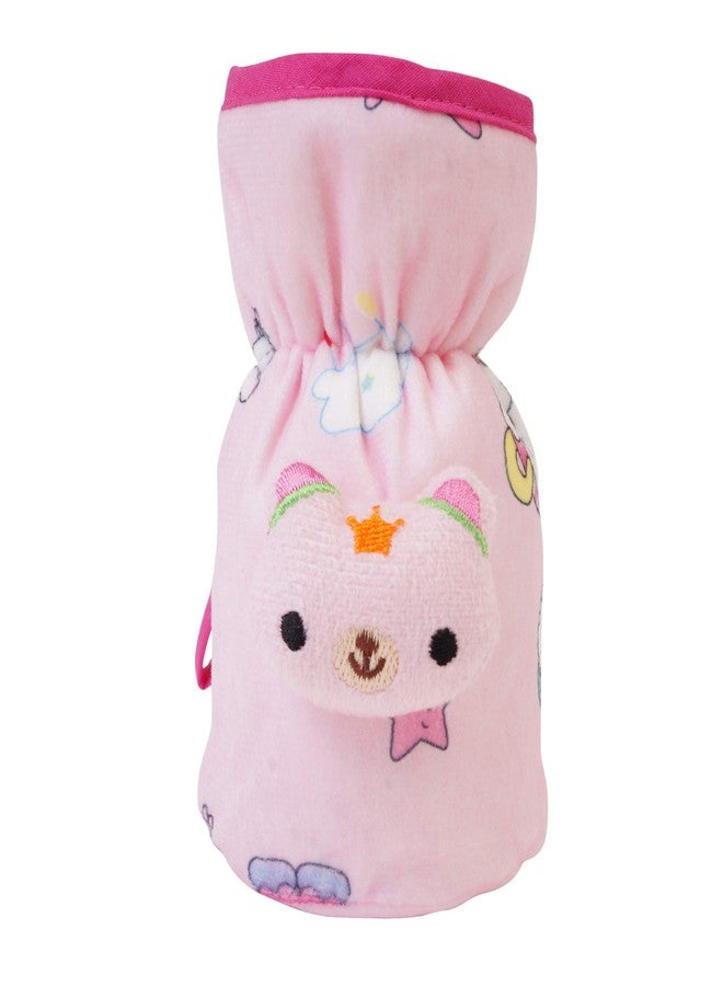 MW PRINTS Soft Plush Stretchable Baby Feeding Bottle Cover Easy to Hold with Attractive Cartoon (Pack of 3) (60-125 Ml) - Image 2