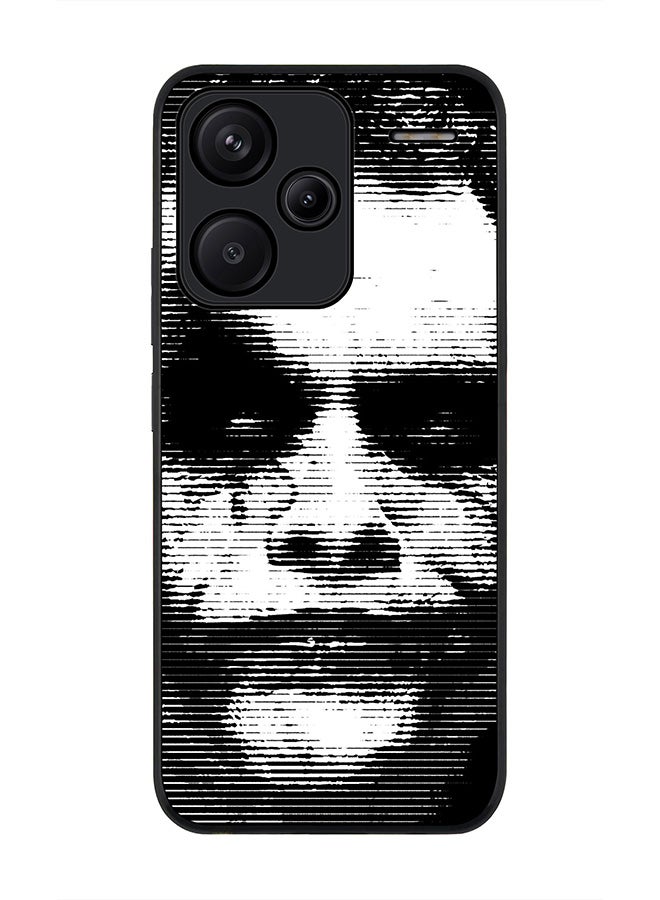 Stylizedd Rugged Black Edge Case for Xiaomi Redmi Note 13 Pro Plus, Slim fit Soft Case Flexible Rubber Edges Anti Drop TPU Gel Thin Cover -  Joker - Image 1