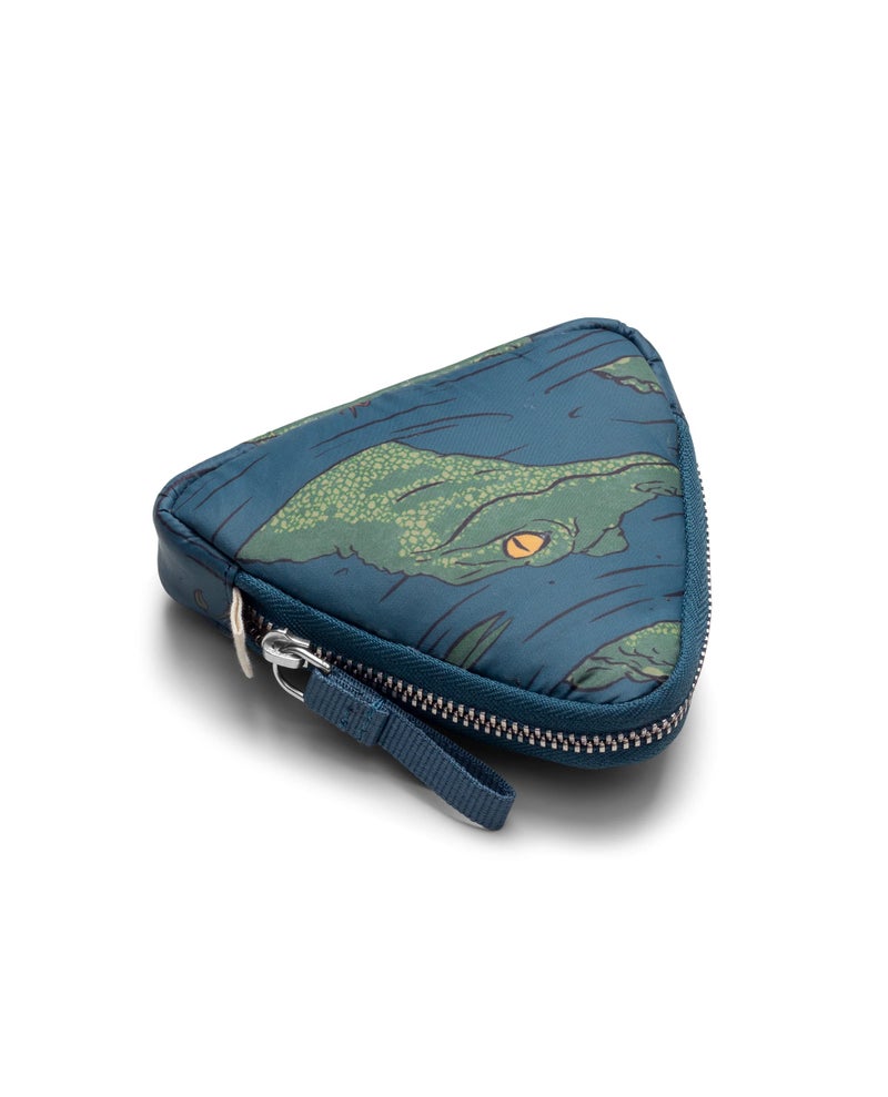 DailyObjects Easy Triangle Pouch | Crafted using Soft-Touch and Water-Repellent Polyester | Polyfill Cushioning Assures Scratch-Free Security | Comes with an O-Ring to Attach Keys, Charms or Wristlets - Image 3