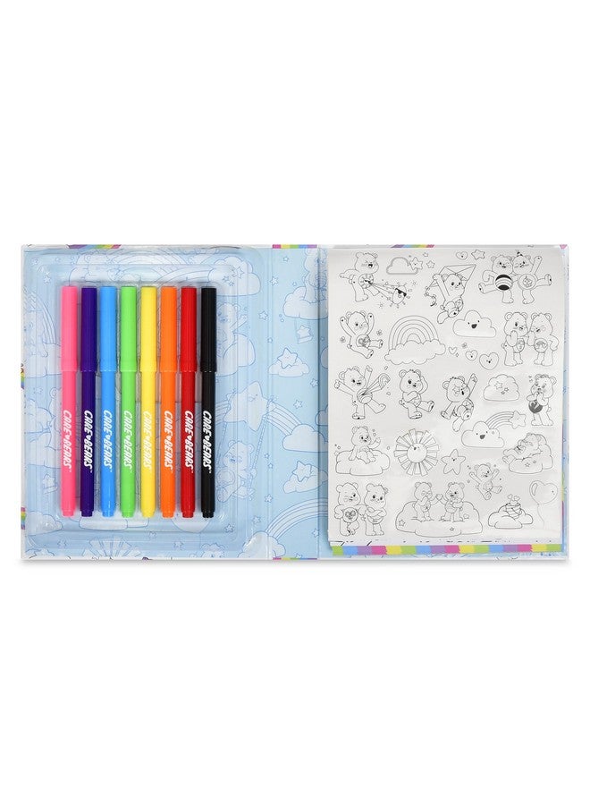 iscream Care Bears Color My Life Art Journal Kit with Sticker Sheet, Coloring Pages and Markers - Image 3
