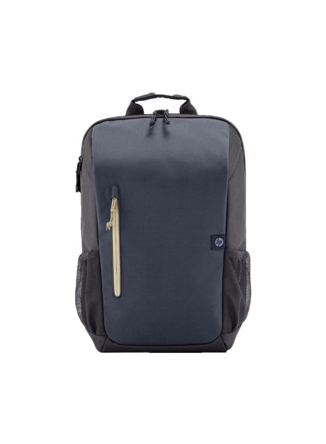 HP حقيبة ظهر HP Travel 18L قابلة للتوسيع لأجهزة الكمبيوتر المحمولة حتى 15.6 بوصة - 6B8U7AA - أزرق ليلي - Image 5