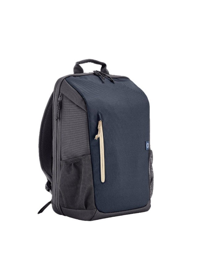 HP حقيبة ظهر HP Travel 18L قابلة للتوسيع لأجهزة الكمبيوتر المحمولة حتى 15.6 بوصة - 6B8U7AA - أزرق ليلي - Image 3