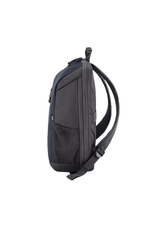 HP حقيبة ظهر HP Travel 18L قابلة للتوسيع لأجهزة الكمبيوتر المحمولة حتى 15.6 بوصة - 6B8U7AA - أزرق ليلي - Image 2
