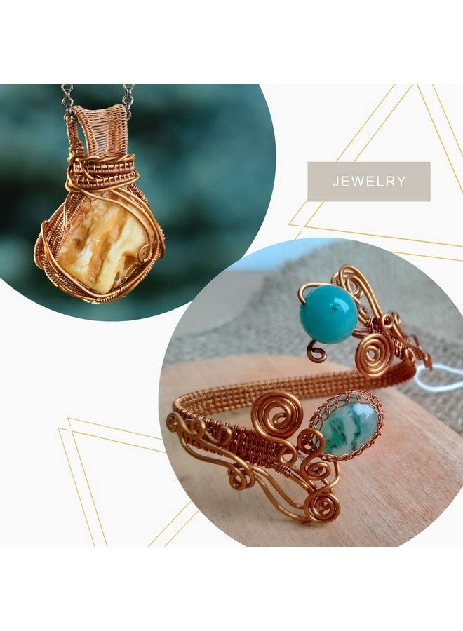 Artistic Wire 22 Gauge Bare Copper Craft Jewelry Wrapping Wire 15 Yd - Image 2