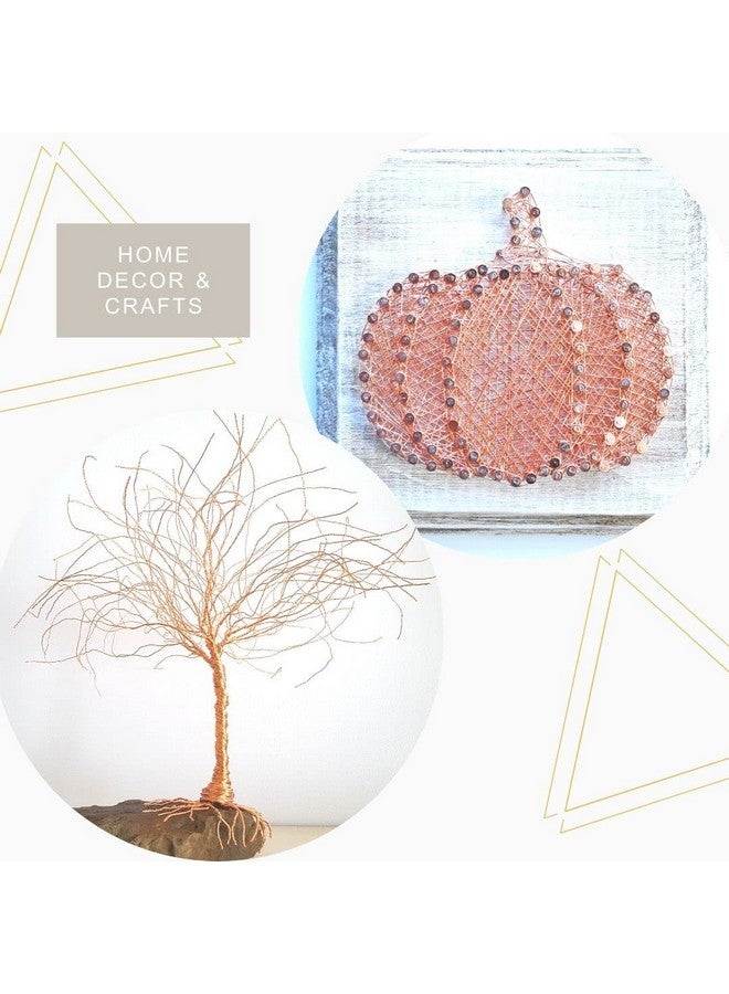 Artistic Wire 22 Gauge Bare Copper Craft Jewelry Wrapping Wire 15 Yd - Image 3