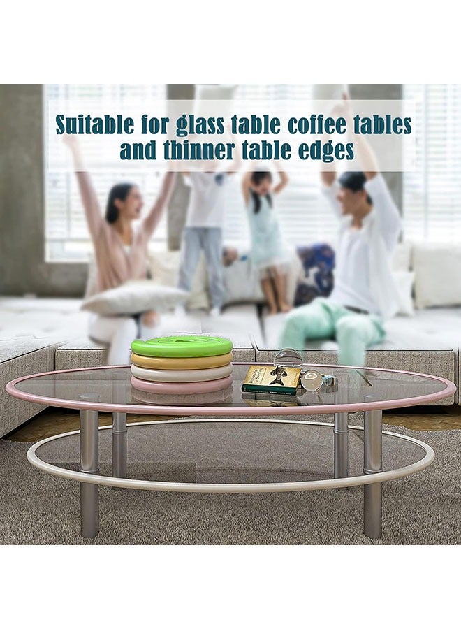 Arabest 2M U Shape Edge Protectors for Glass Coffee Table,Foam Baby Proofing Safety Bumper Guard Strip,Corner Protectors for Kids,Suitable for Furniture Fireplace Desk Worktop (Milky White) - Image 4