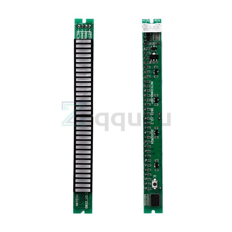 LINK1 32 Level VU Meter Stereo Board DIY Kit With Adjustable Light Speed And AGC Mode - Image 3