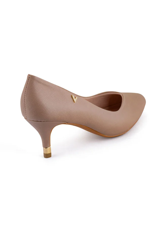 Vincci Women Pointed Toe Mid Heel Pumps
