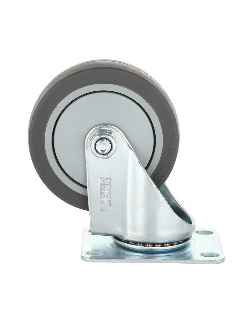 BMB tools TPR Medium Heavy Duty Caster - Swivel - Plate