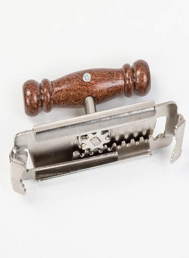 Twister Bandwagon Twister Jar Opener, Steel with Wood Handle for Easy Hand Mobility - Image 2
