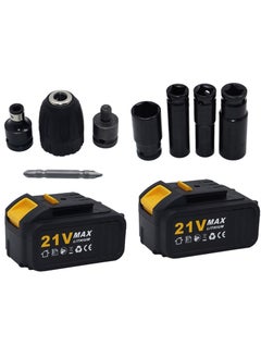 De Bolt Impact Drill To Remove Tires Battery 21 Volts With 13mm Head, Punching Torque 330Nm  - Image 3