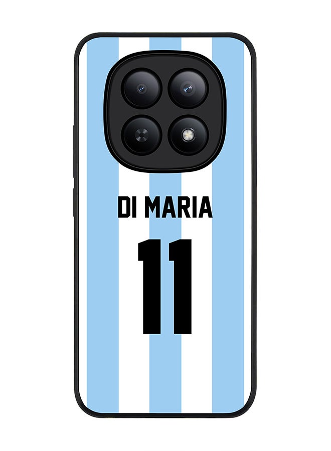For Xiaomi Redmi Note 15 5G / Poco M8 Case,Slim fit Camera Protection, Shockproof Thin Phone cover  - Football - Argentina,  Di Maria