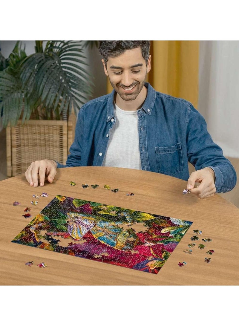 Ravensburger Chameleon Puzzle – 500 Piece Jigsaw Puzzle for Adults and Kids Featuring a Colorful Chameleon in Nature, Premium Quality with Perfect Fit Pieces for Relaxing, Creative, and Educational Fun | 12001333-4 - Image 3