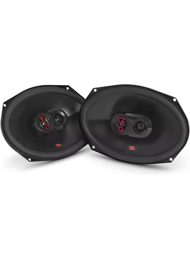 جي بي إل سماعات سيارة JBL Stage3 9637 مقاس 6×9 بوصة، زوج، ثلاثية الاتجاه، 75 واط RMS / 375 واط Peak - Image 2