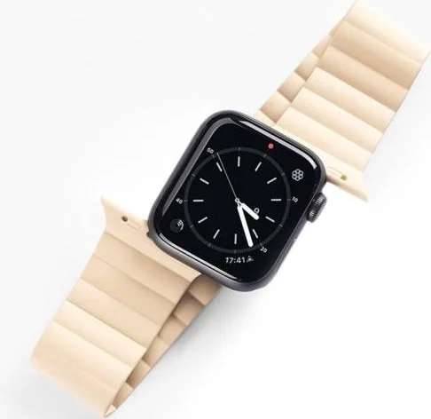 Polhammobile Polham Chain Style Magnetic Band Strap for Apple Watch 38-40-41MM, Ultra Comfortable Washable