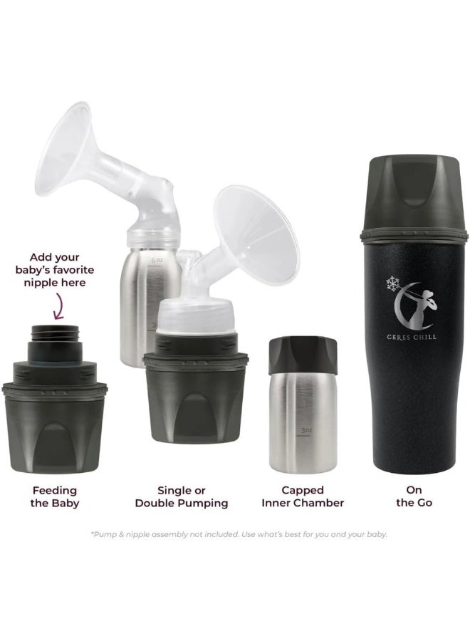 CERES CHILL Mini Breastmilk Chiller Demigoddess, Reusable Breastmilk Storage Container - Image 5