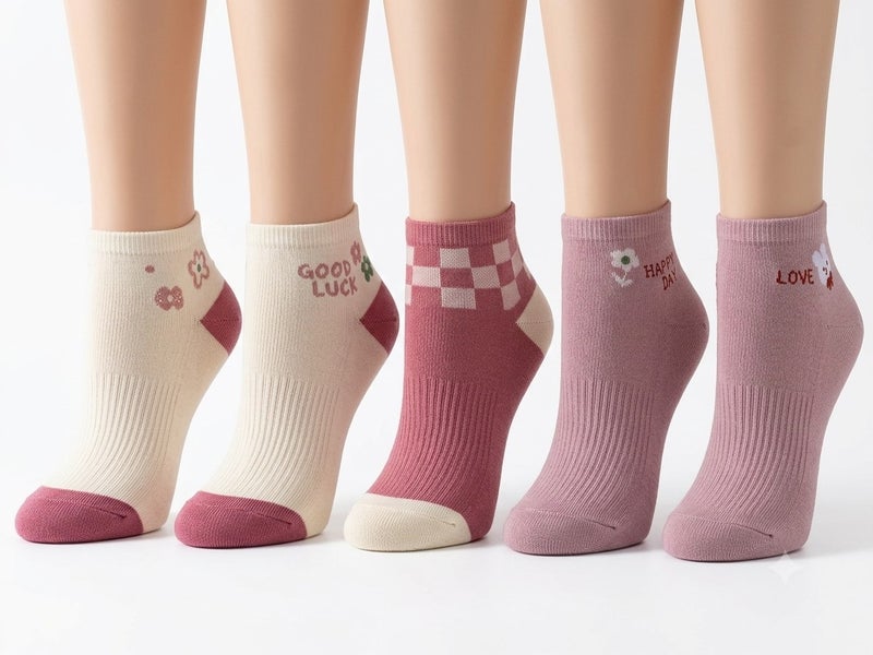 Girls Printed Socks