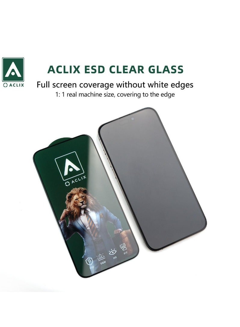 ACLIX Samsung Galaxy S24 Ultra Screen Protector 2Pack HD Clear Protective for S24 Ultra 6.8", 3D Curved Upgrade, Easy Installation - Image 4