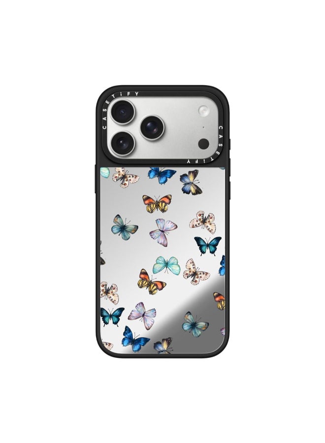 Casetify MIRROR Case w/ Magsafe for Apple iPhone 17 Pro Max 6.9" 2025 | 4.9-Ft Drop Protection, Fashion Cover, Instagrammable, Slim Lightweight, Eco-Friendly, Wireless Charging - Butterfly/Black - Image 1