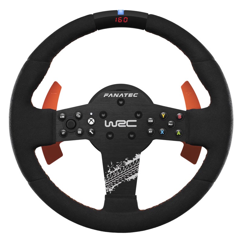 FANATEC CSL Elite Officially Licensed WRC Rally Sim Racing Steering Wheel Alcantara Grip RevStripe LED Display Removable Paddles PlugandPlay for PC Xbox Series XS Xbox One - Image 2