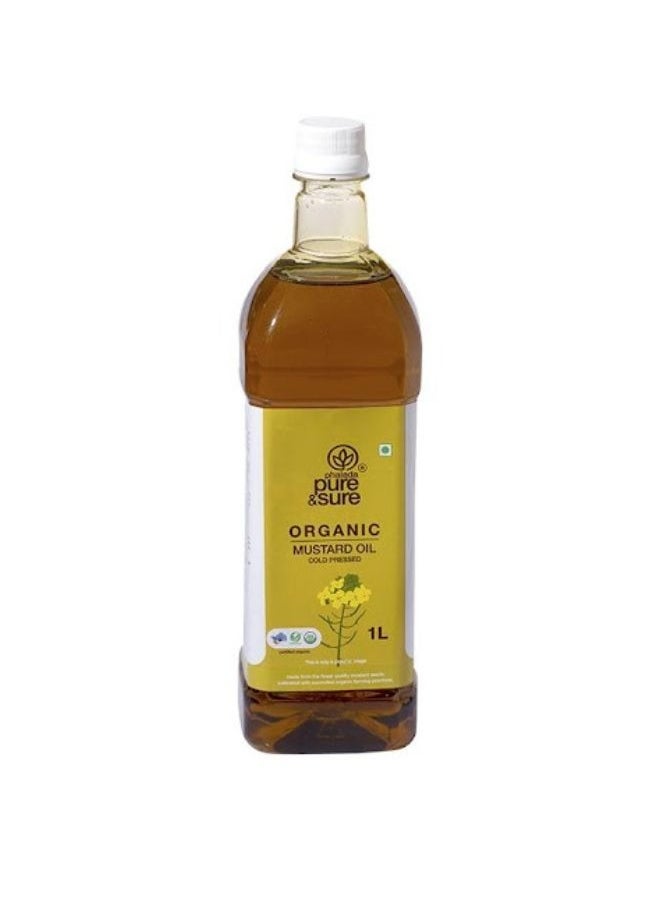 Pure & Sure Organic Mustard Oil 1L 