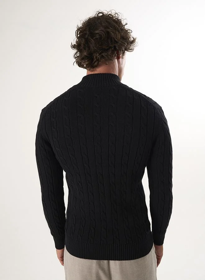 فيليكس هاردي Cable Knit Cardigan