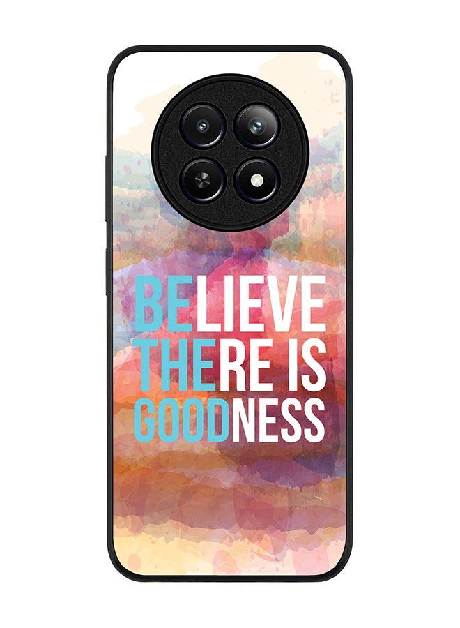 Stylizedd Rugged Black edge case for Realme 12 / Realme 12x, Slim fit Soft Case Flexible Rubber Edges Anti Drop TPU Gel Thin Cover -  Be The Good - Image 1