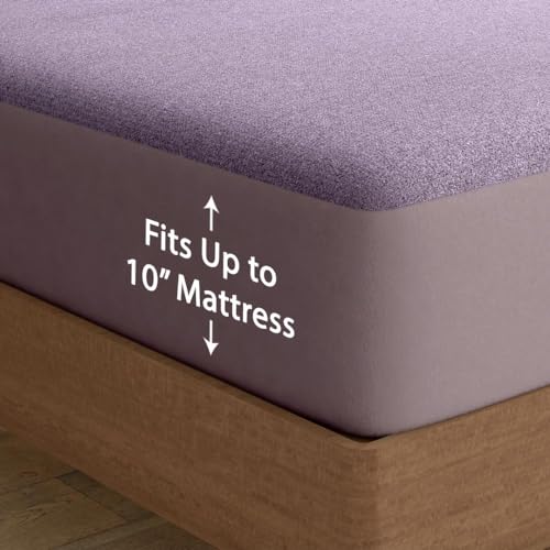 Wakefit Waterproof Bamboo Mattress Protector | Anti-Bacterial Bed Cover, Hypoallergenic, Ultra Soft Fitted Cover - Iron Grey (78x60 Inch) - Queen - Image 3
