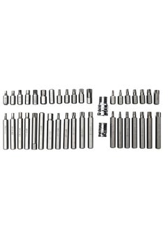 LAWAZIM 40-Piece Bit Socket Set with Red Iron Box  - Image 1