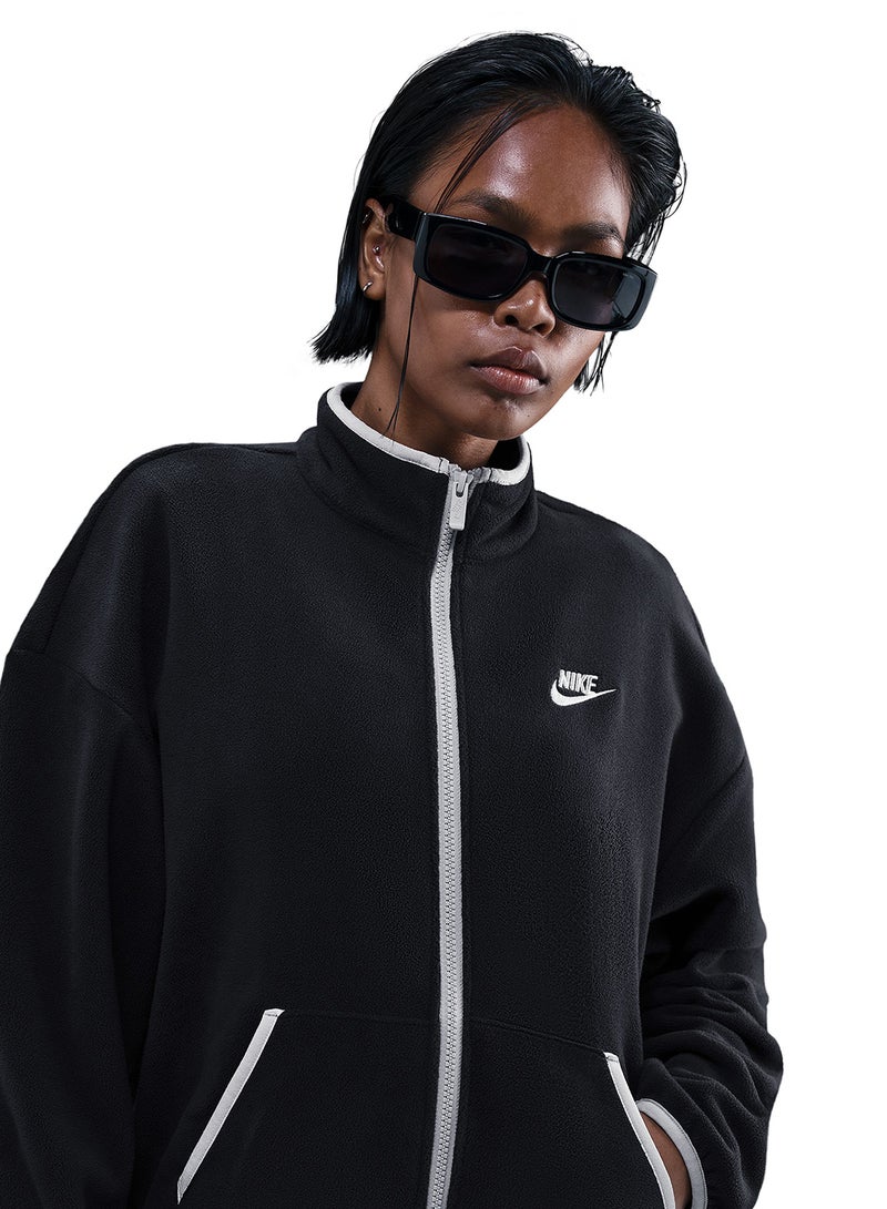 Nike Nsw Club Fleece Loose Cozy Track Jacket - Image 3