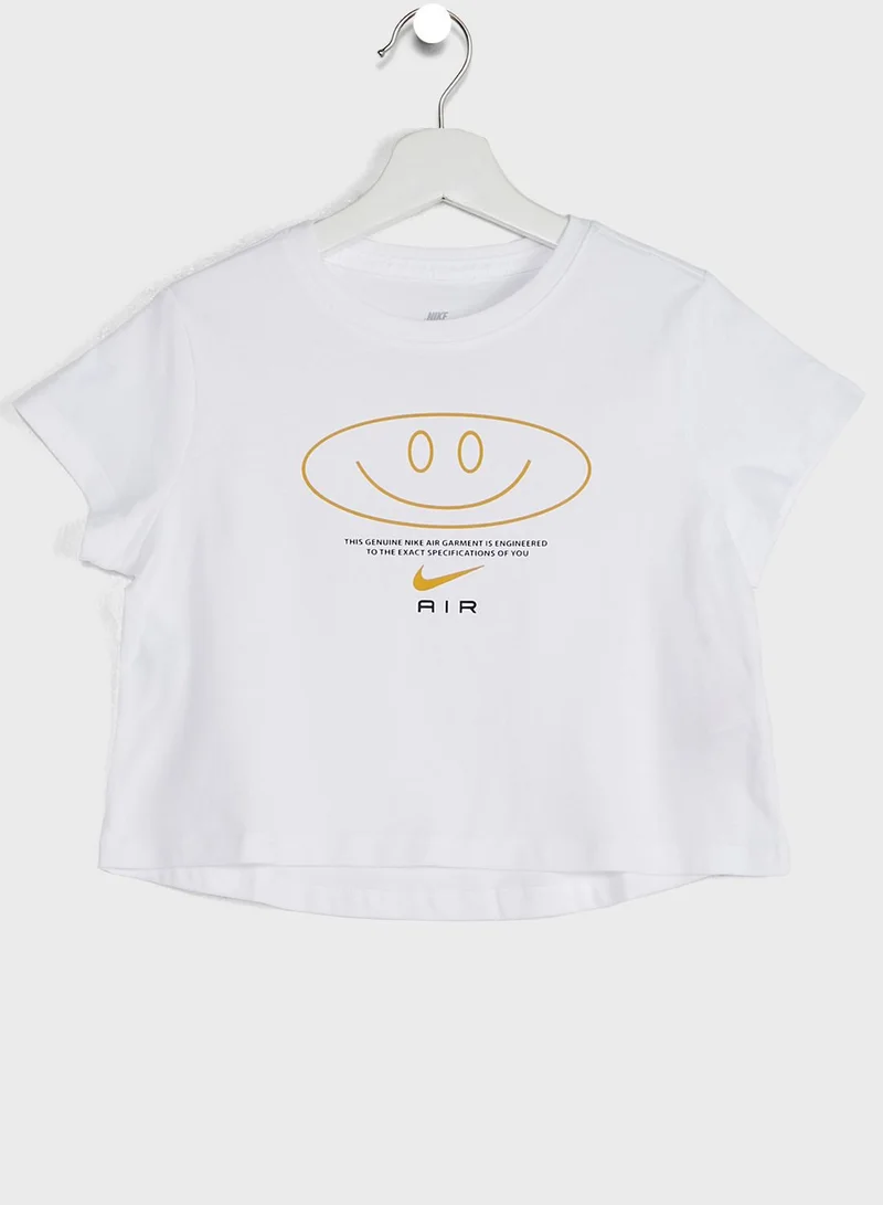 Nike Youth Nsw Air Cropped T-Shirt