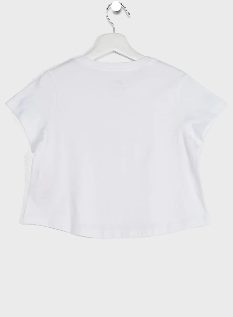 Nike Youth Nsw Air Cropped T-Shirt