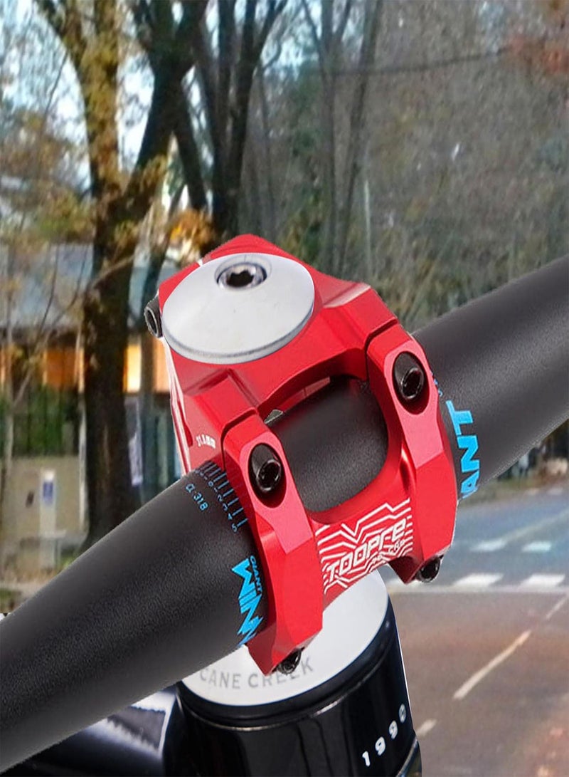 GGOOT Mountain Bike Stem | Downhill Riser Stem - 35MM Universal Short Stems For Road Bikes, Mountain Bikes, Downhill Bikes, Cycling Accessories - Image 2