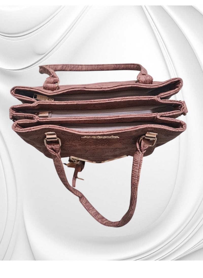 Lavie - Large Women’s Handbag – Spacious & Multi-Zipper Design | Crossbody & Shoulder Bag | Elegant & Practical for Work, Travel & Daily Use - Image 1