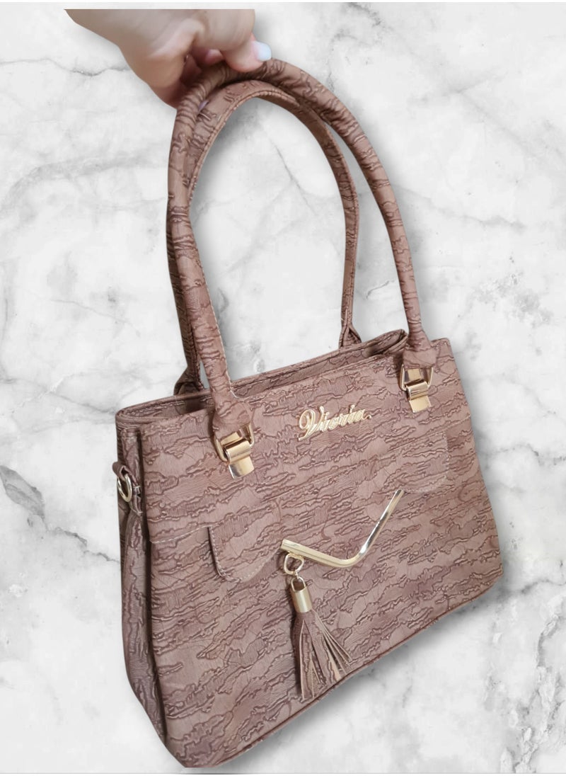 Lavie - Large Women’s Handbag – Spacious & Multi-Zipper Design | Crossbody & Shoulder Bag | Elegant & Practical for Work, Travel & Daily Use - Image 1