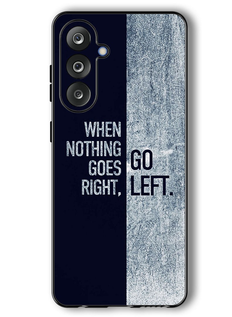 Theodor Case Compatible with Samsung Galaxy F36/ M36 6.7 Inch Protection Shockproof Bumper Cover Go Left - Image 1