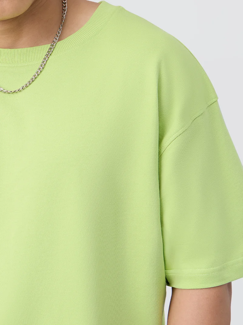 The Souled Store  Oversized T-Shirt: Neon Drift for Men | Best Price UAE