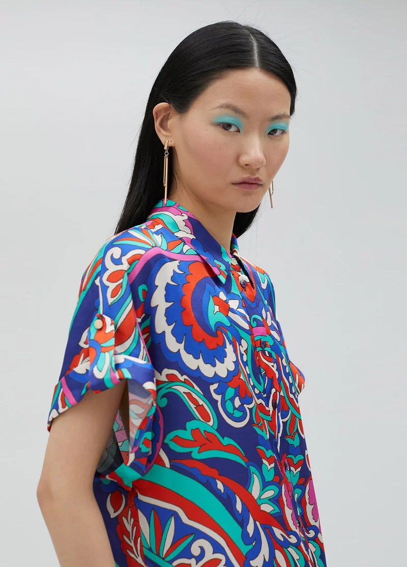 Lola Casademunt Paisley print oversize blouse
