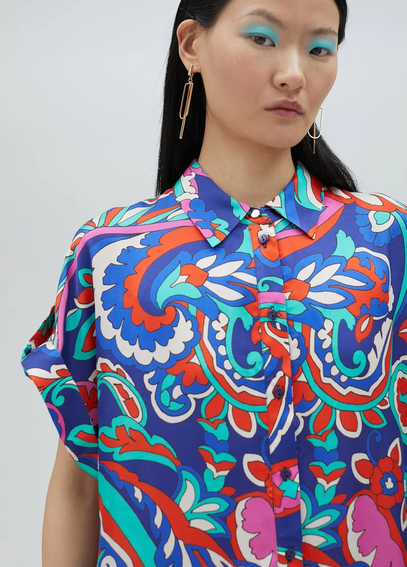 Lola Casademunt Paisley print oversize blouse