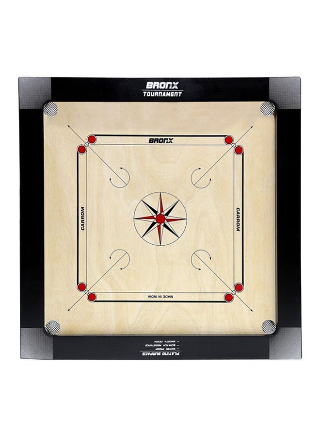 Surco Ellora Kids Size Wooden Carrom Board With 25 Coins, - Image 1