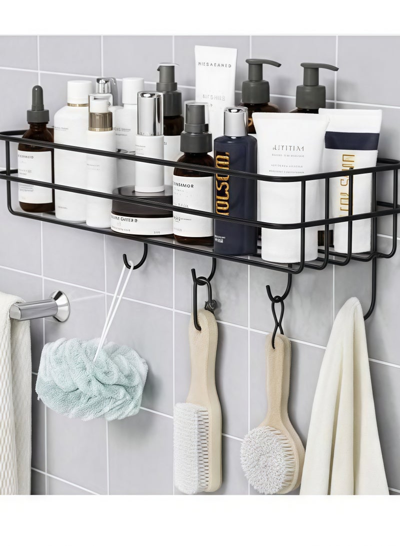 Bathroom Organizer Rack Black  - Image 1