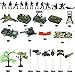 BANBALLON 35pcs Camo Cake Cupcake Toppers Camouflage Cake Decorations Army Military Party Supplies with Camo Happy Birthday Cake Topper Army Men Tanks Vehicles for Army Military Themed Party Boys Girls Veteran - Image 4
