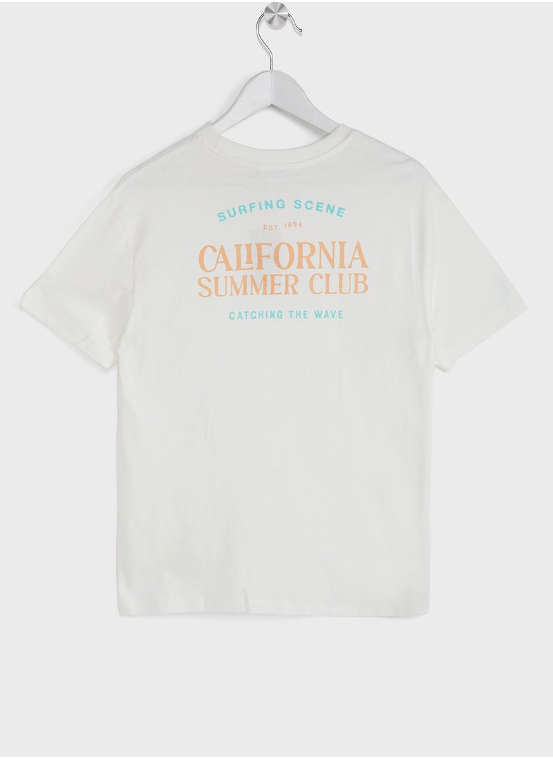 MANGO - Youth California Print T-Shirt - Image 1