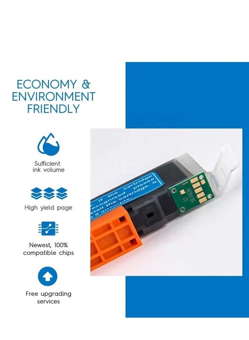 NexNova CLI 481 XXL Compatible Ink Cartridge for Canon Black 1-packs set for Pixma TS704/TR7540/TR8540/TS6140/TS8140/TS9140/TS9540/TS9541C - Image 2