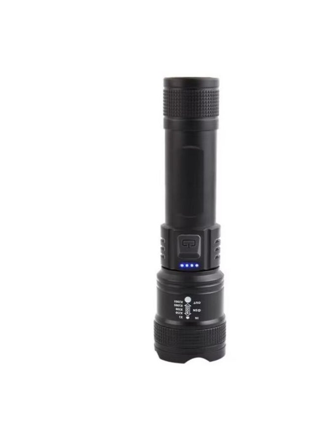 Super Bright LED Flashlight USB Rechargeable Flashlights with Tactical Zoom High Power Spotlight Outdoor Camping Fishing Torch - Image 2