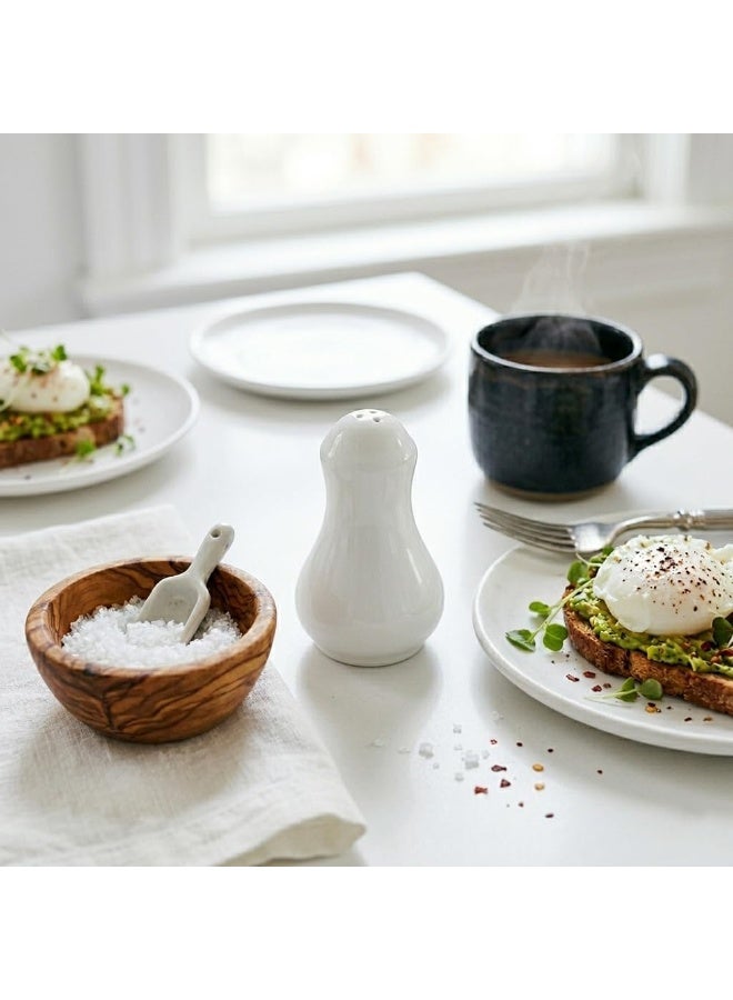 سنيكس رشاشة فلفل من البورسلين الأبيض (Sunnex Orion) - مقاس 8.5 سم | موزع توابل أنيق للمائدة | رشاشة متينة ومناسبة للاستخدام في المطاعم والمنازل - Image 5